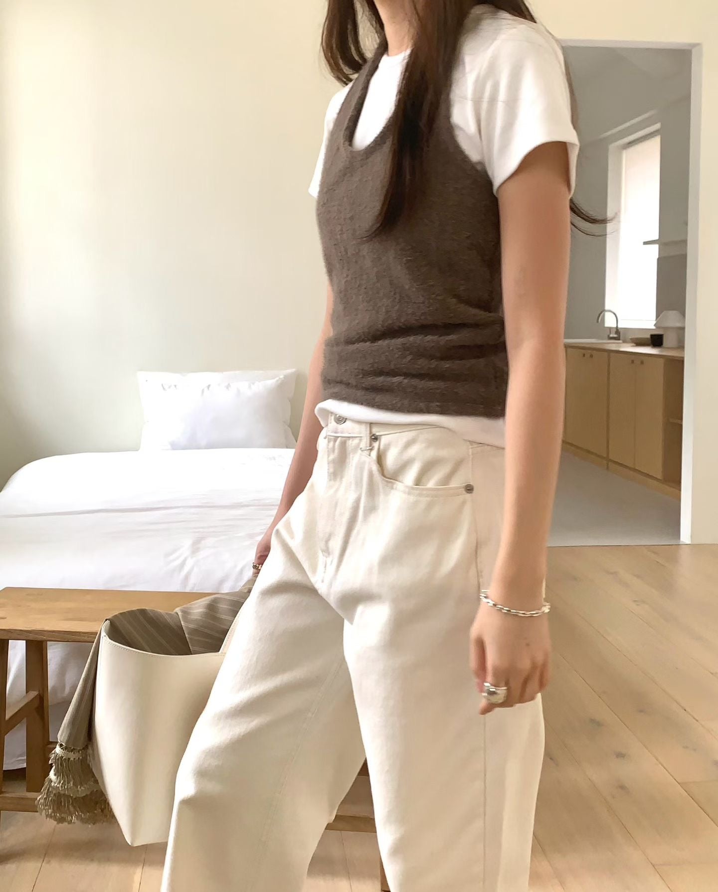 deondo feather halter sleeveless