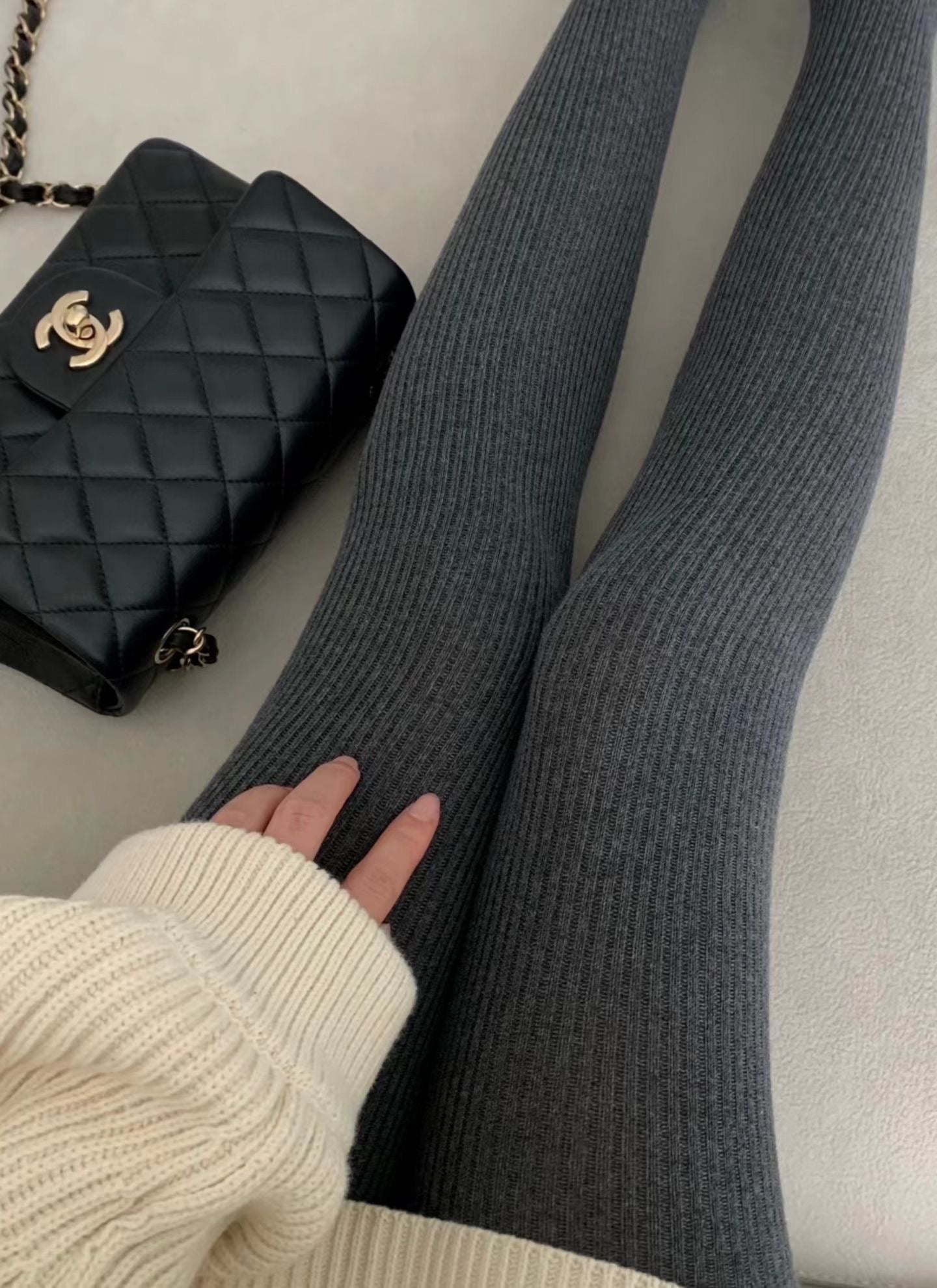 rib leggings tights