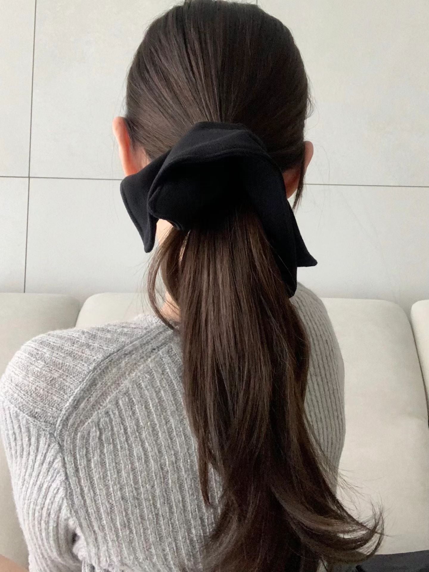 Fleece Square Scrunchies