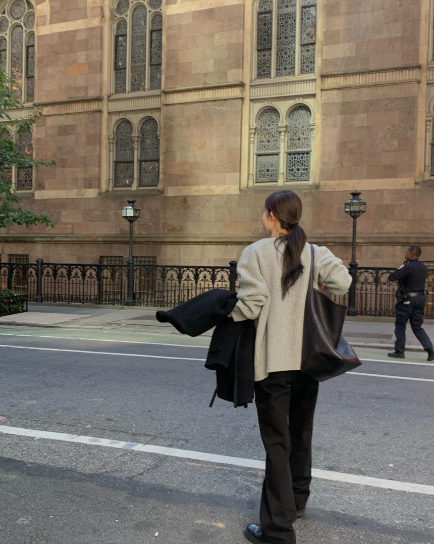 Mue hachi cardigan-4col