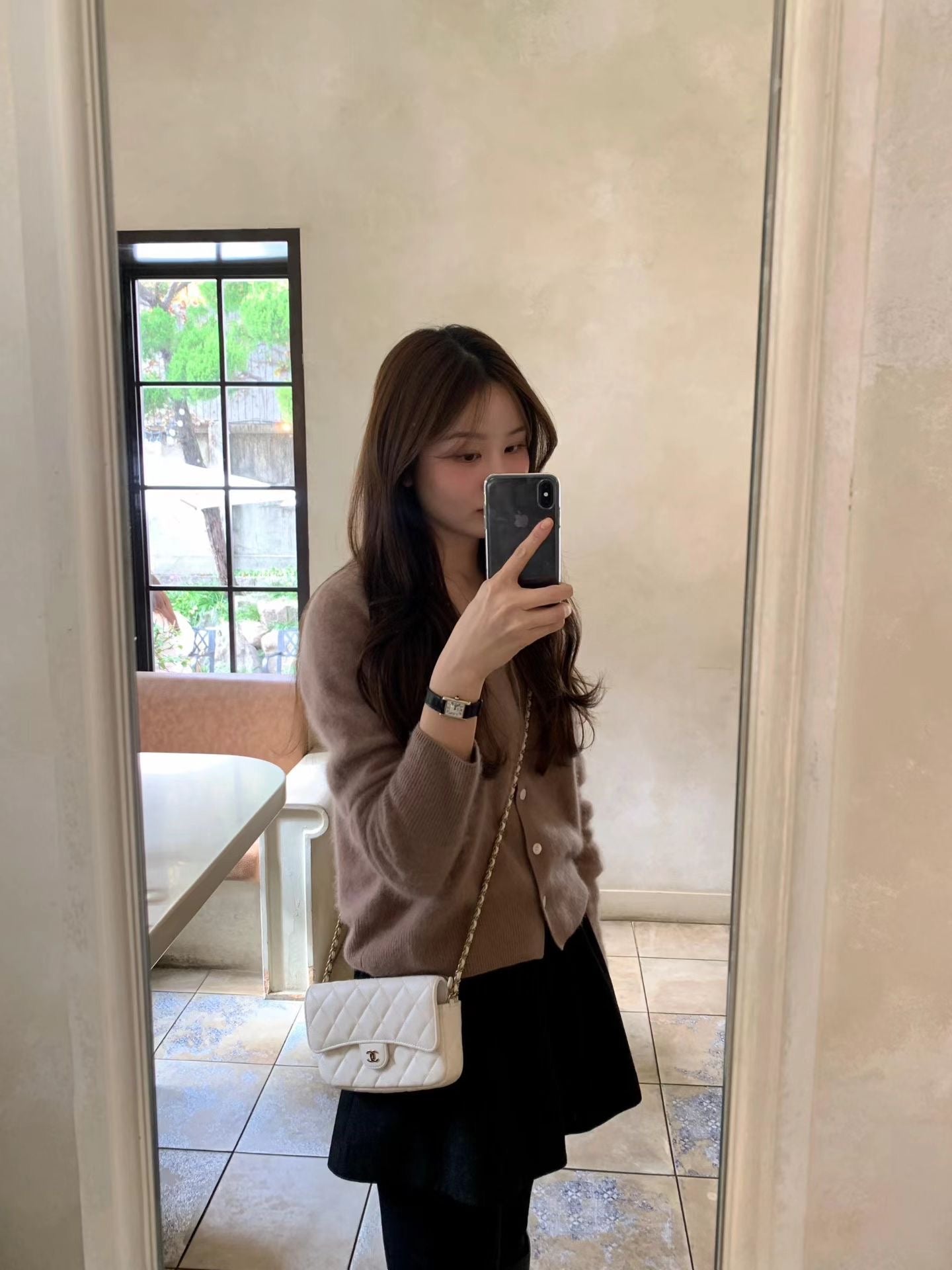 Ounce cash brush cardigan-4col