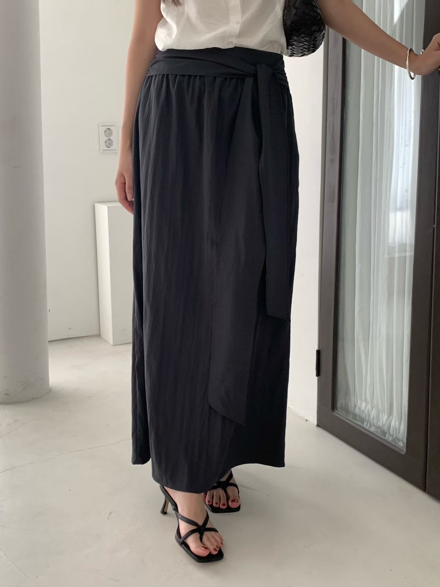 Jeanne maxi skirt-2col