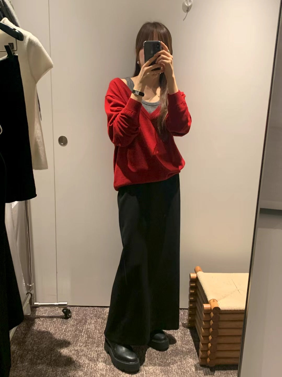 Ounce gimo soft maxi skirt