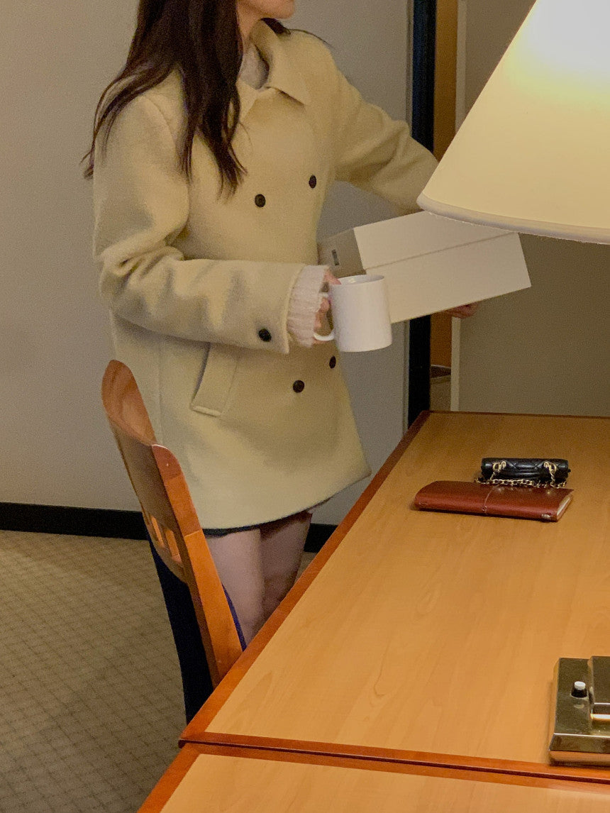 Lemiel wool coat-2col