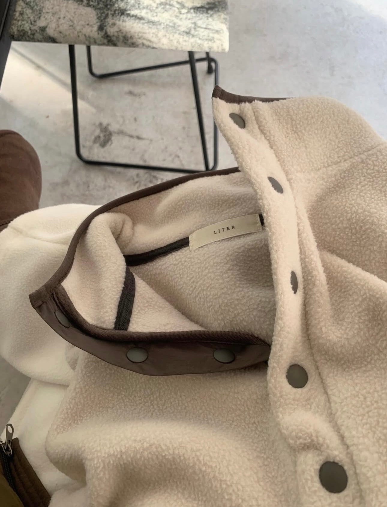 liter snow fleece high neck MTM-3col