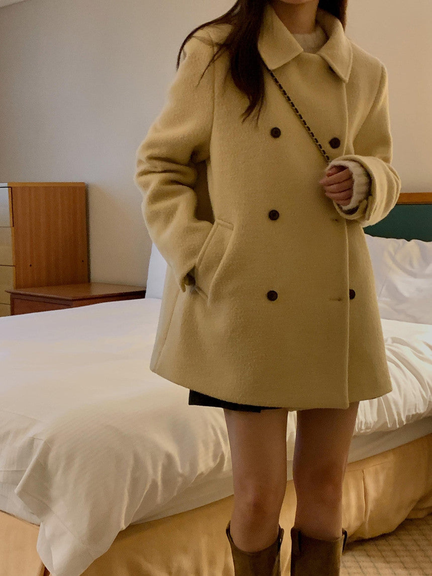 Lemiel wool coat-2col