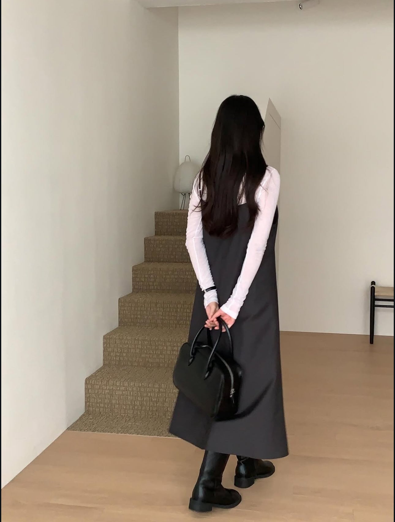 charcoal即納 Tera onepiece-3col