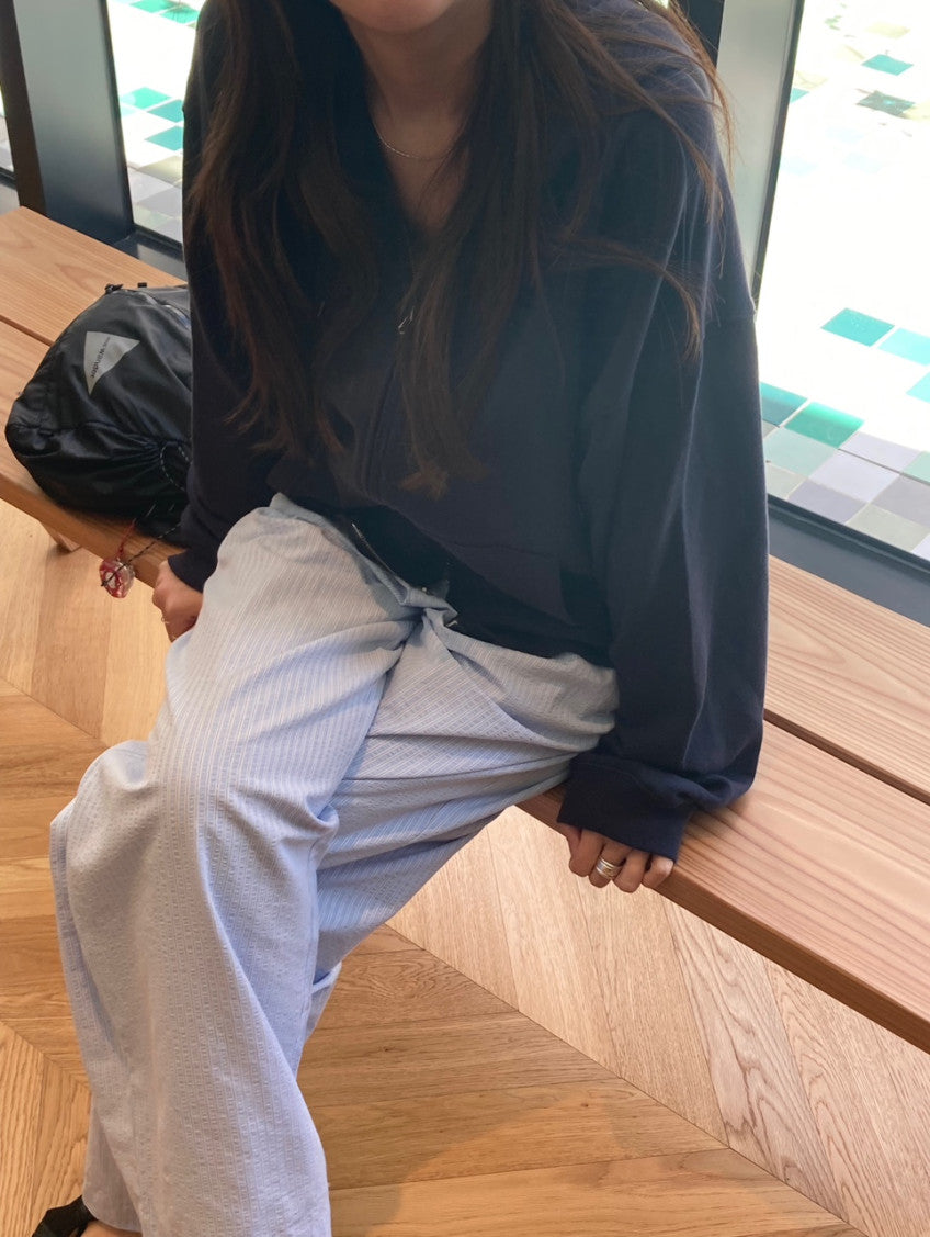 summer 2way hood zip up-2col