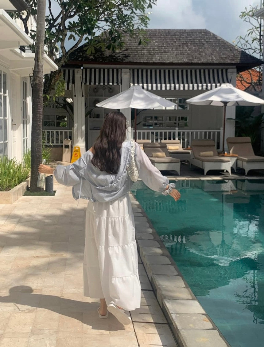 liter pino s.t hood blouse-2col