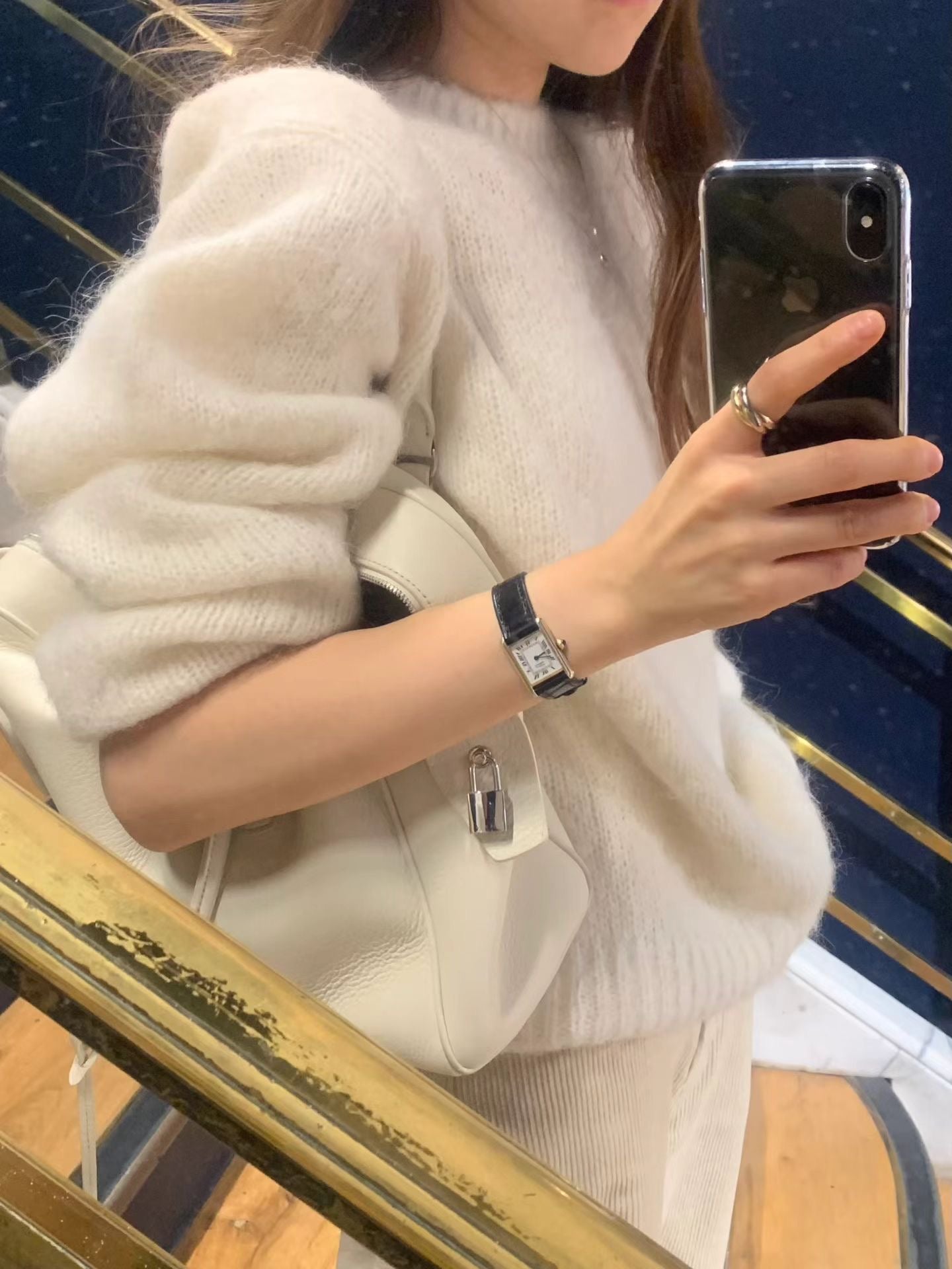 Ounce wool alpaca hair knit-3col