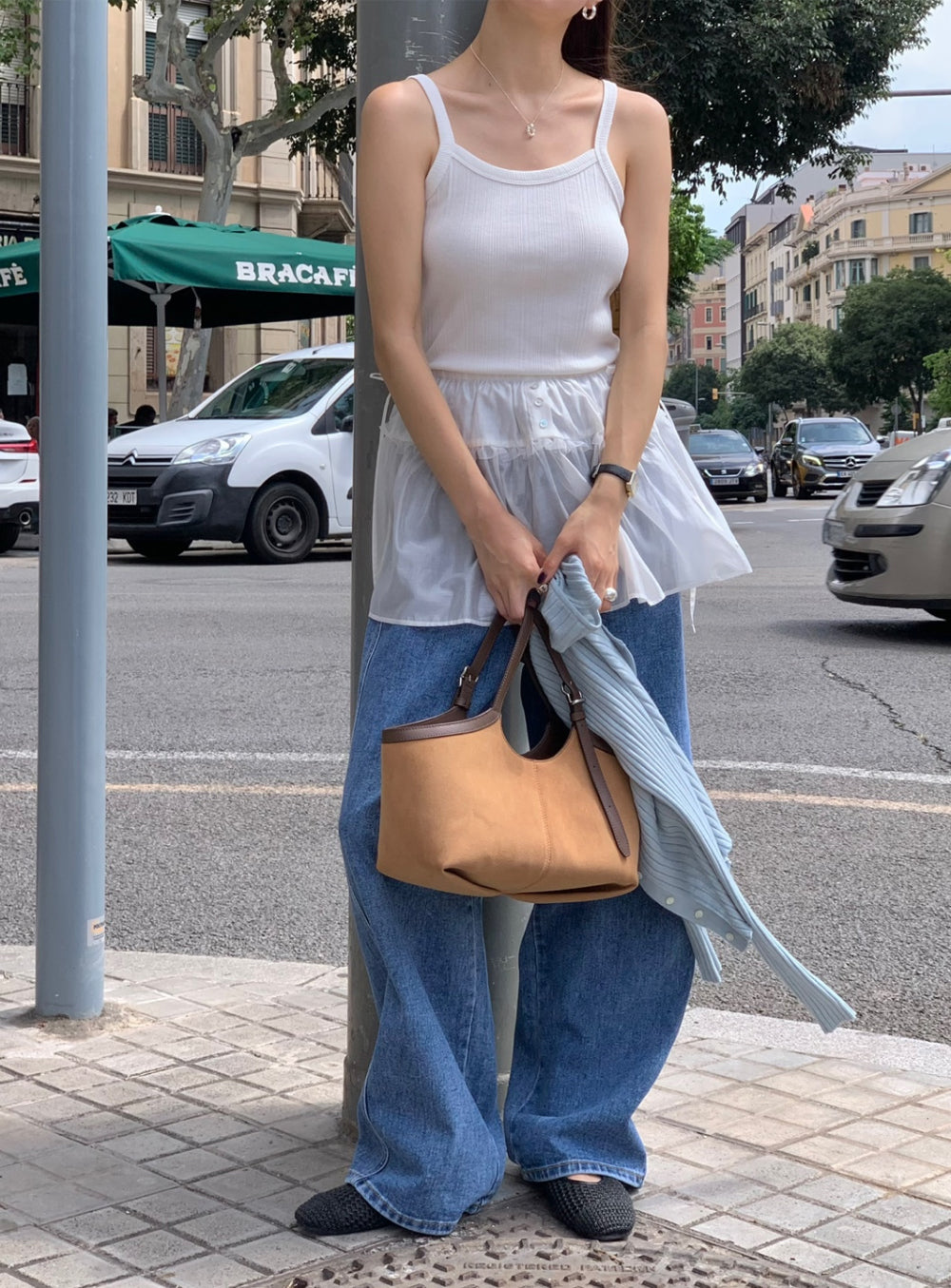 jivri layered skirt