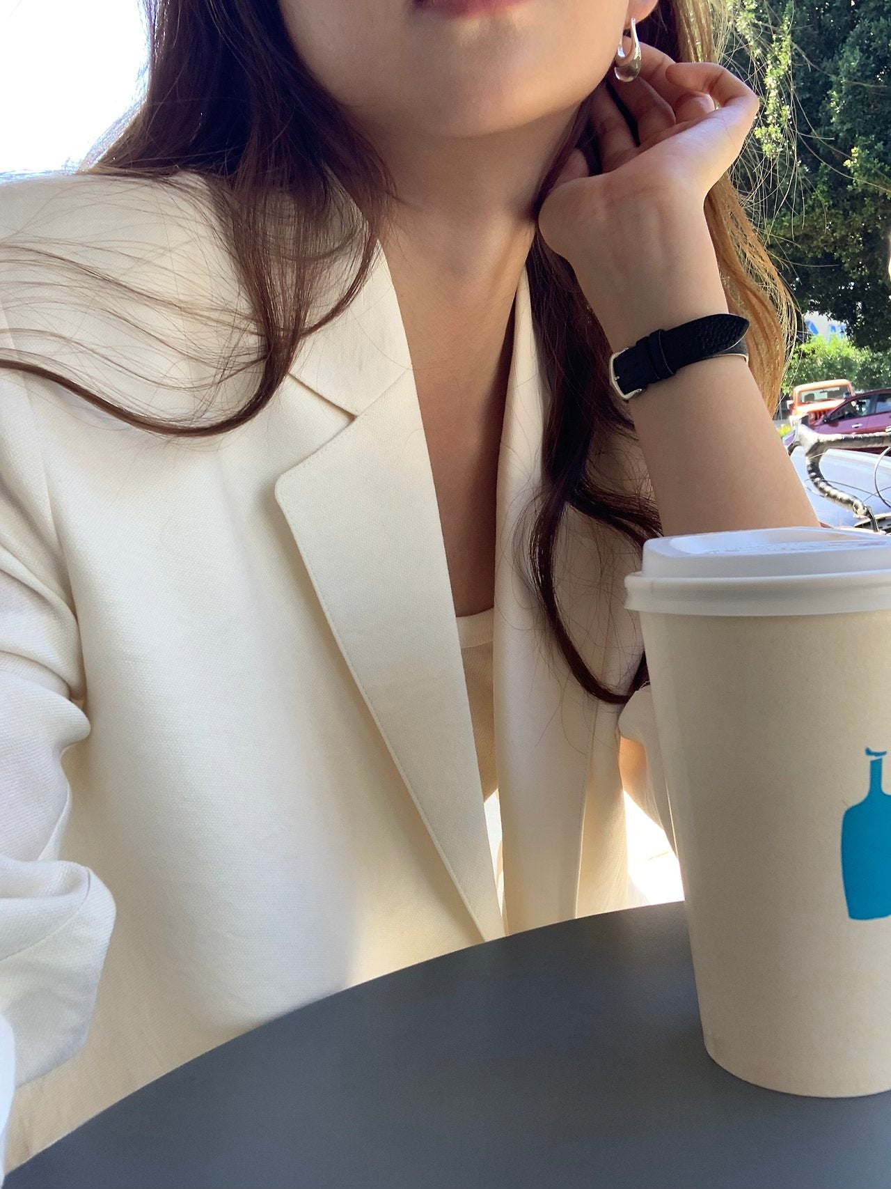 Mago linen blazer-2col
