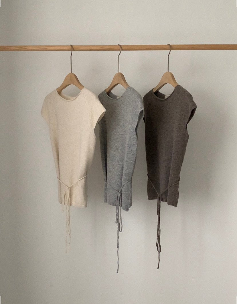Fox belt knit-3col