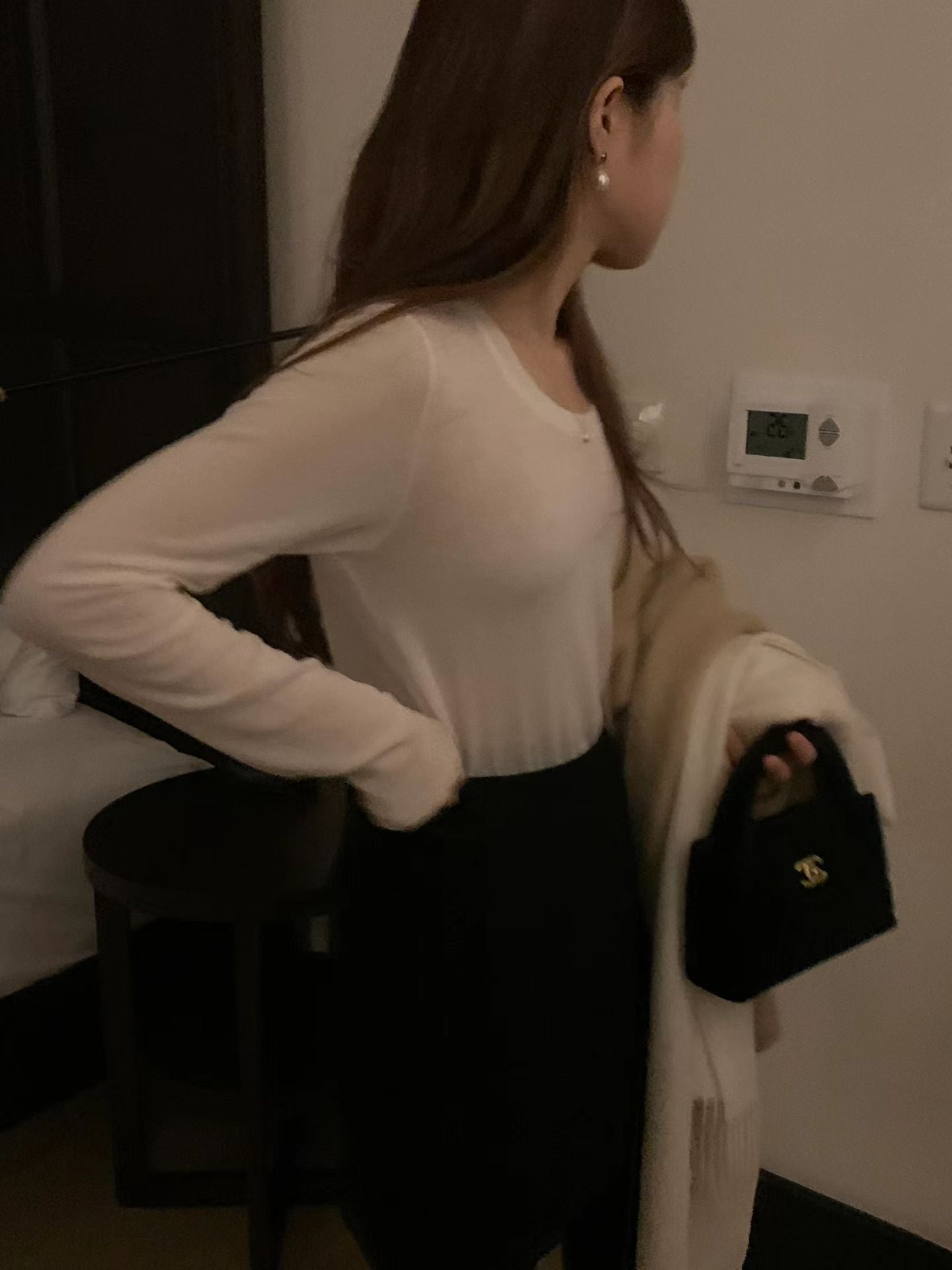 Ounce shea layered T-3col