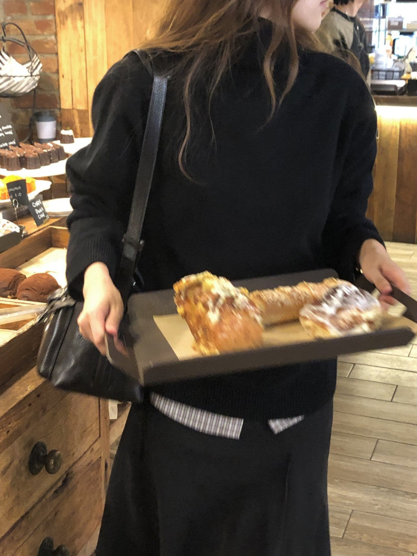 Meline wholegarment turtleneck knit-3col