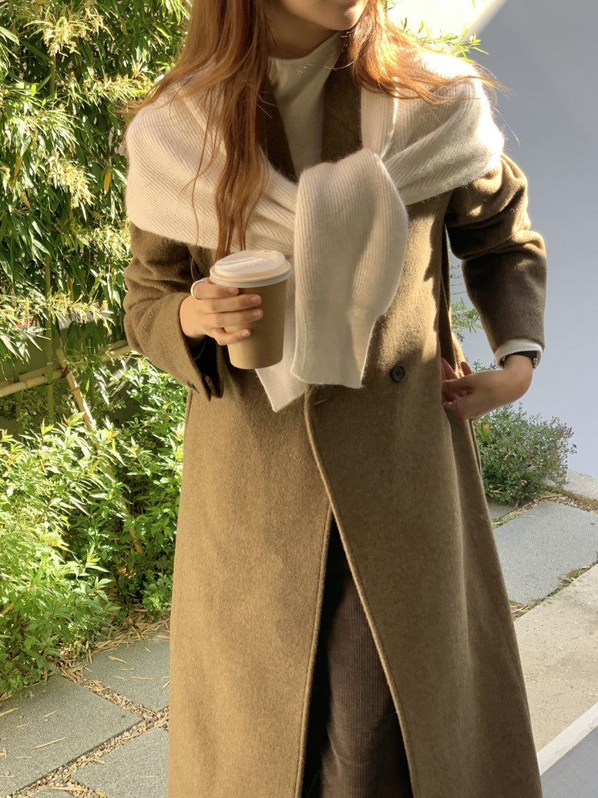 Verona raccoon knit bolero-3col