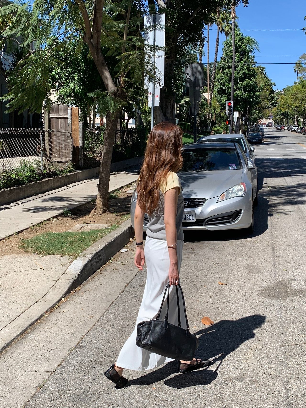 Rive jersey long skirt-4col