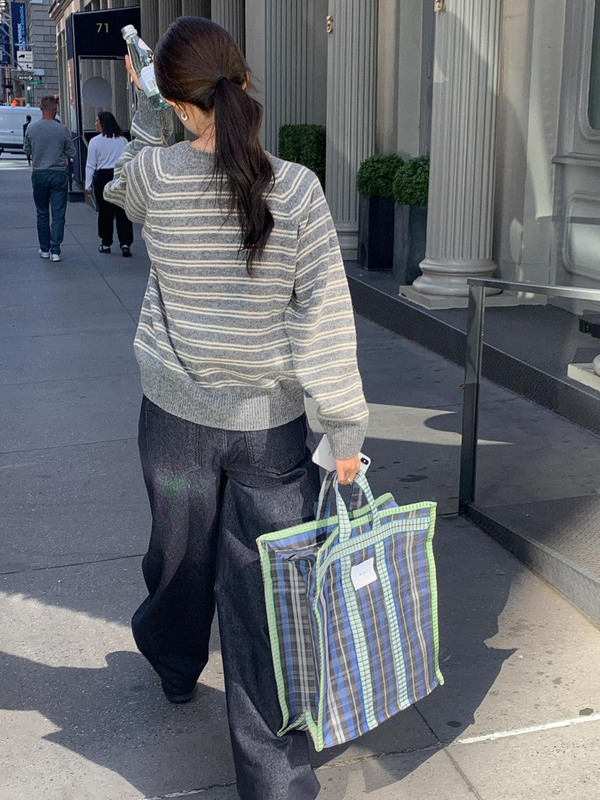 Roots wide inner gimo denim