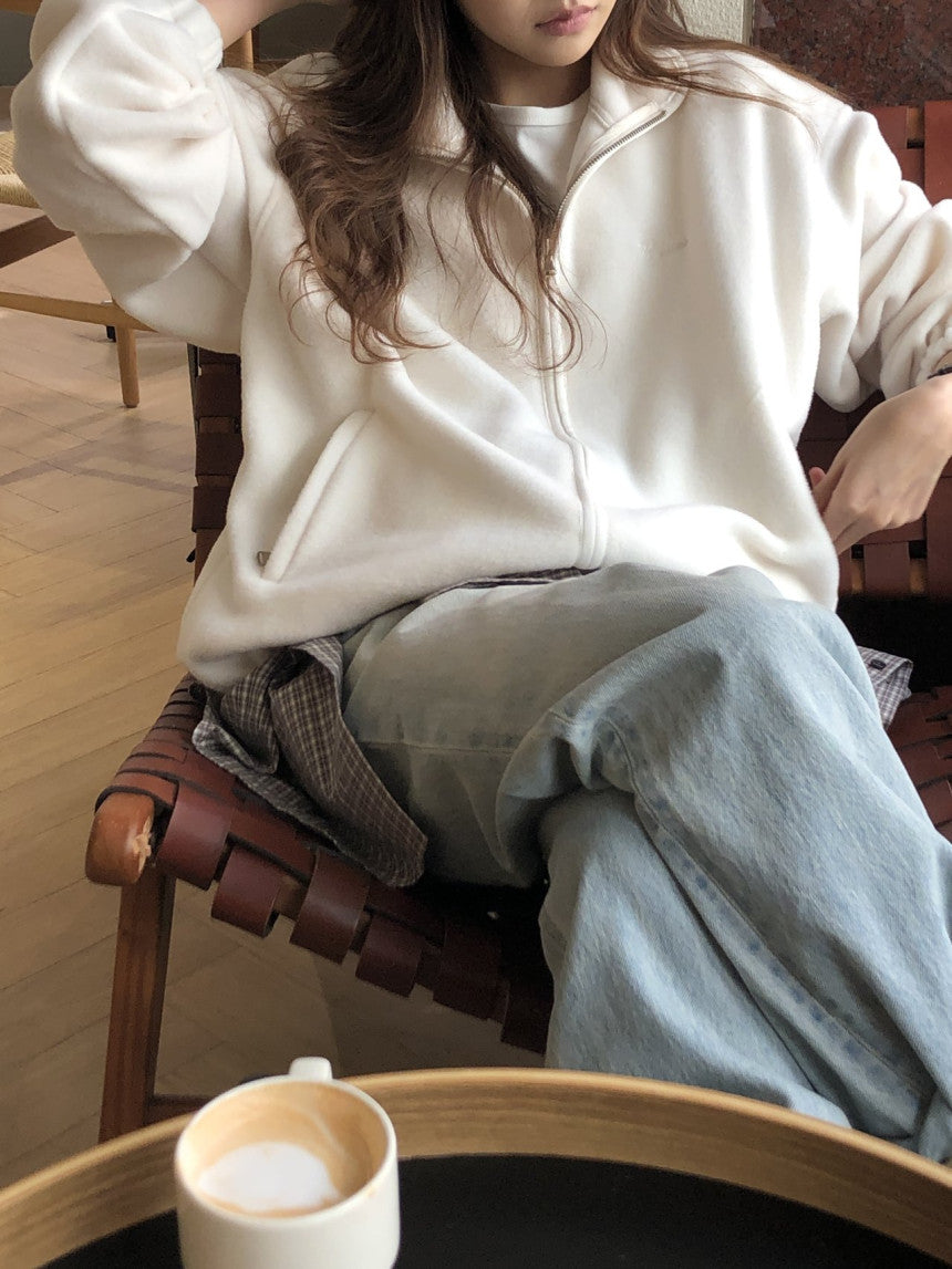 Luzern fleece zip up&pants-3col