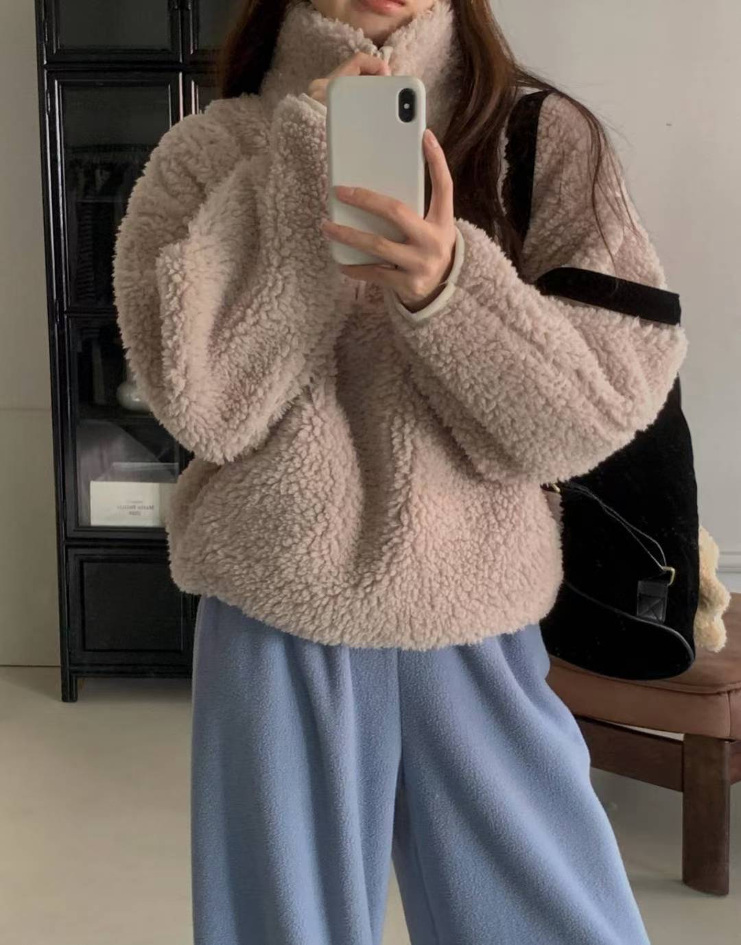 uug half zip up-2col