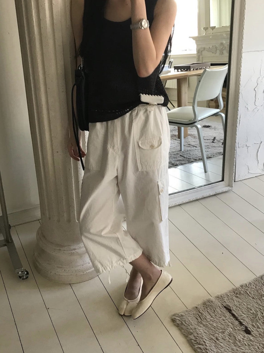 capri cargo pants-2col