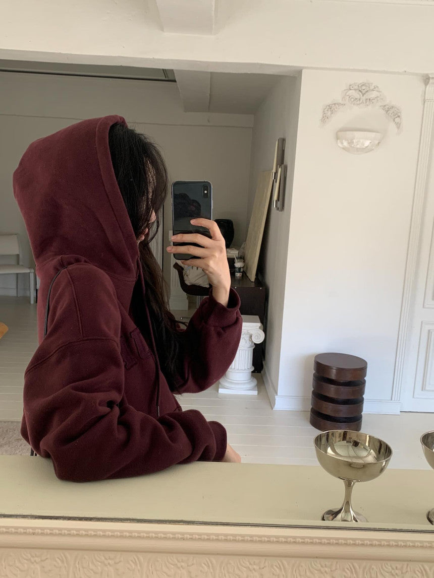 Amur hood zip up-4col