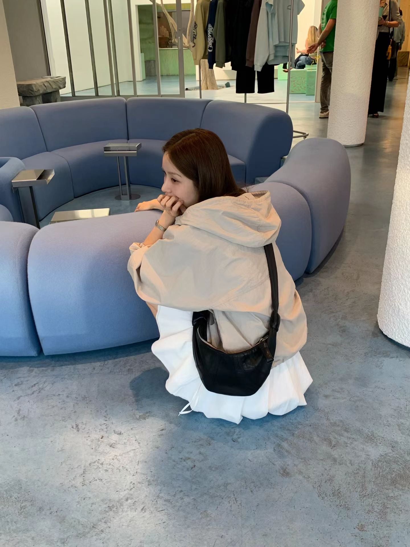 Ounce day hood anorak jumper-3col