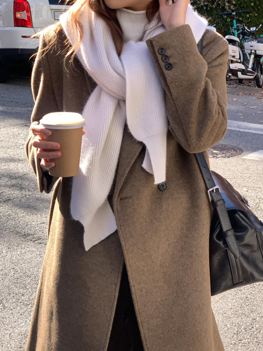 Verona raccoon knit bolero-3col