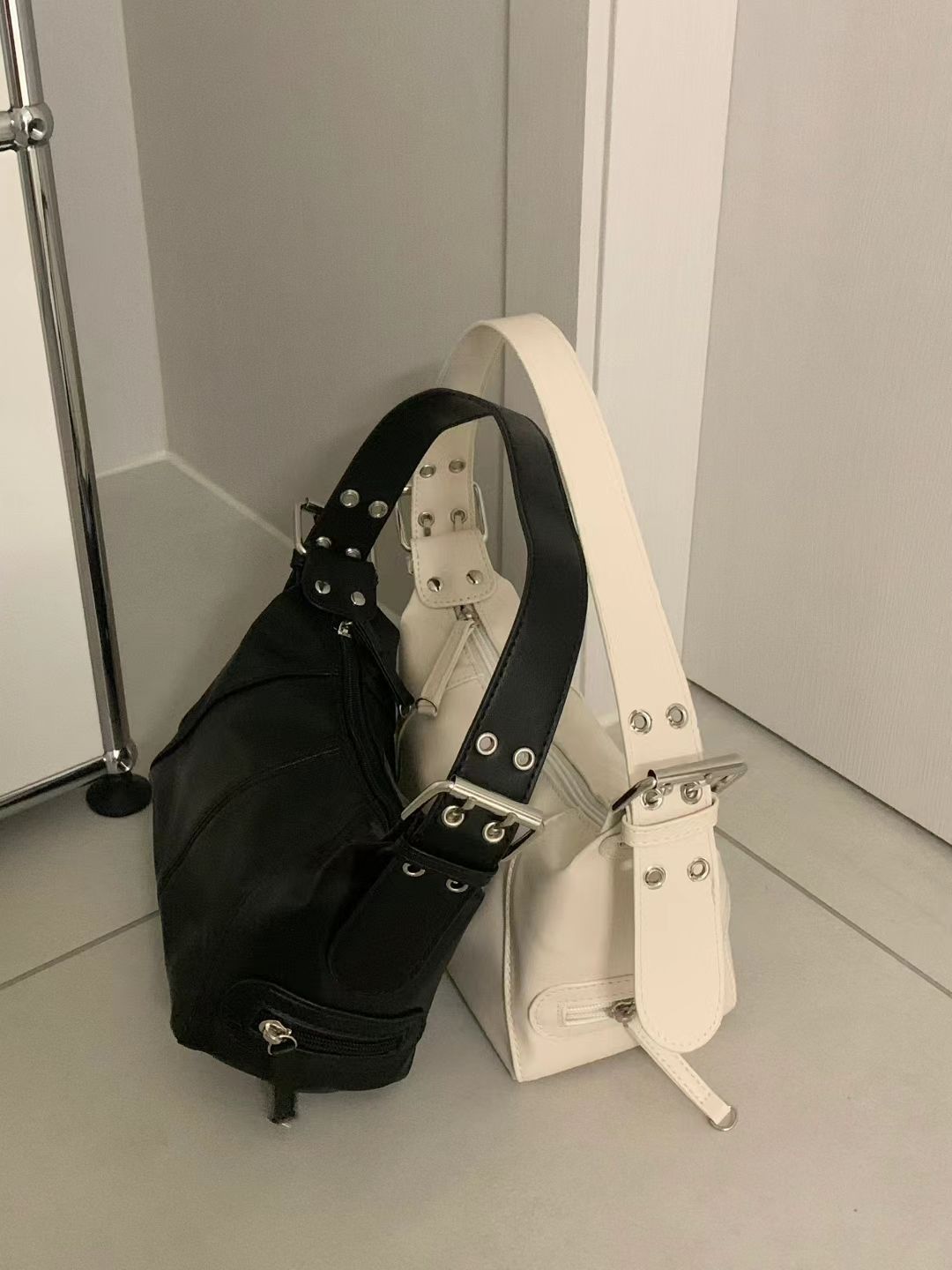 belt shoulder bag-2col