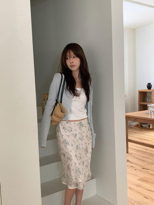 Flower skirt-2col