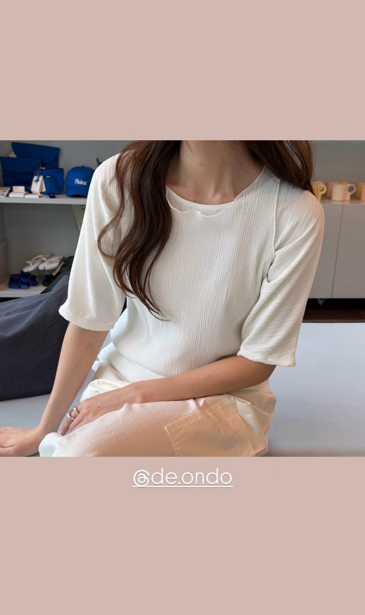 deondo pleats half T-4col