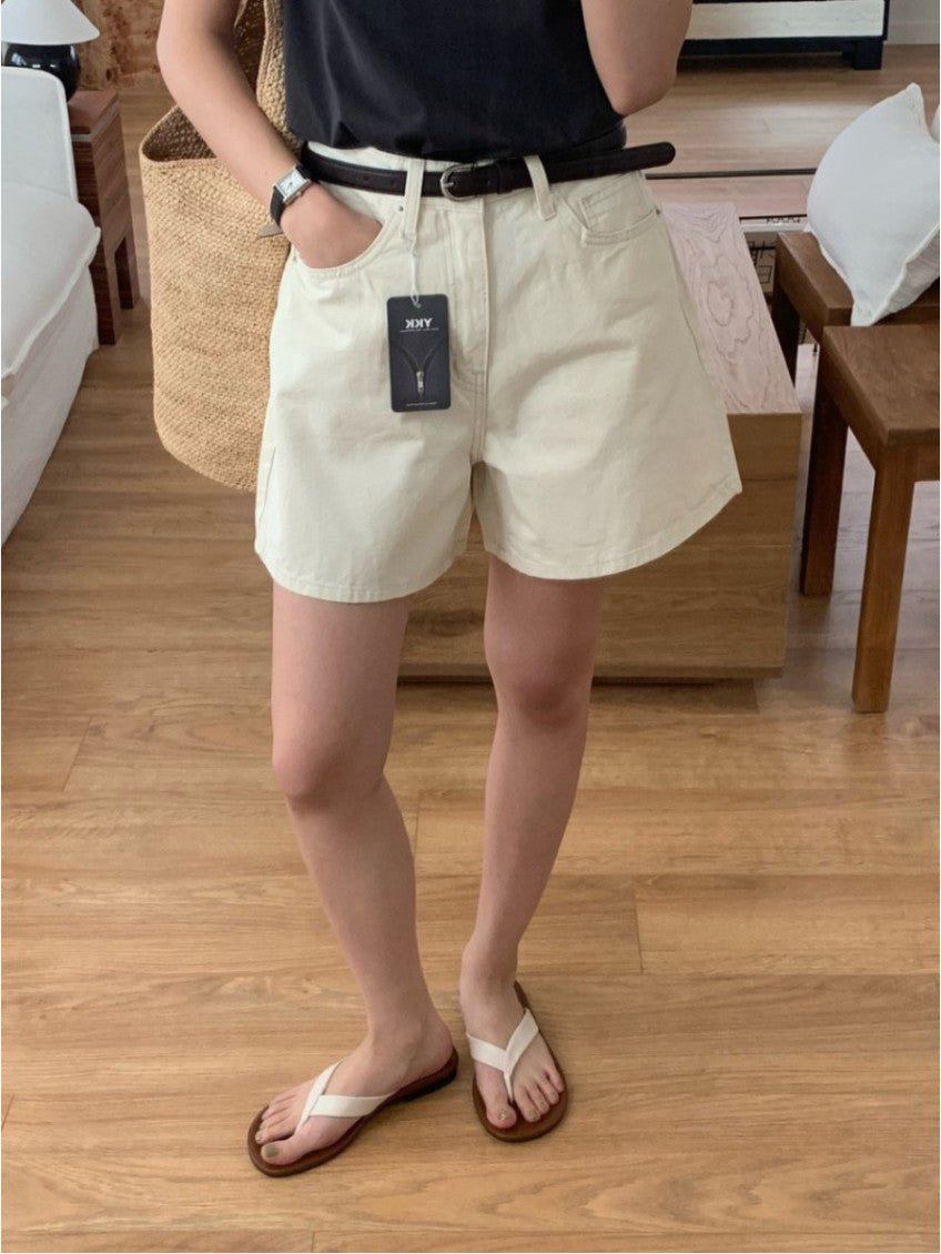 Millie cotton shorts-3col