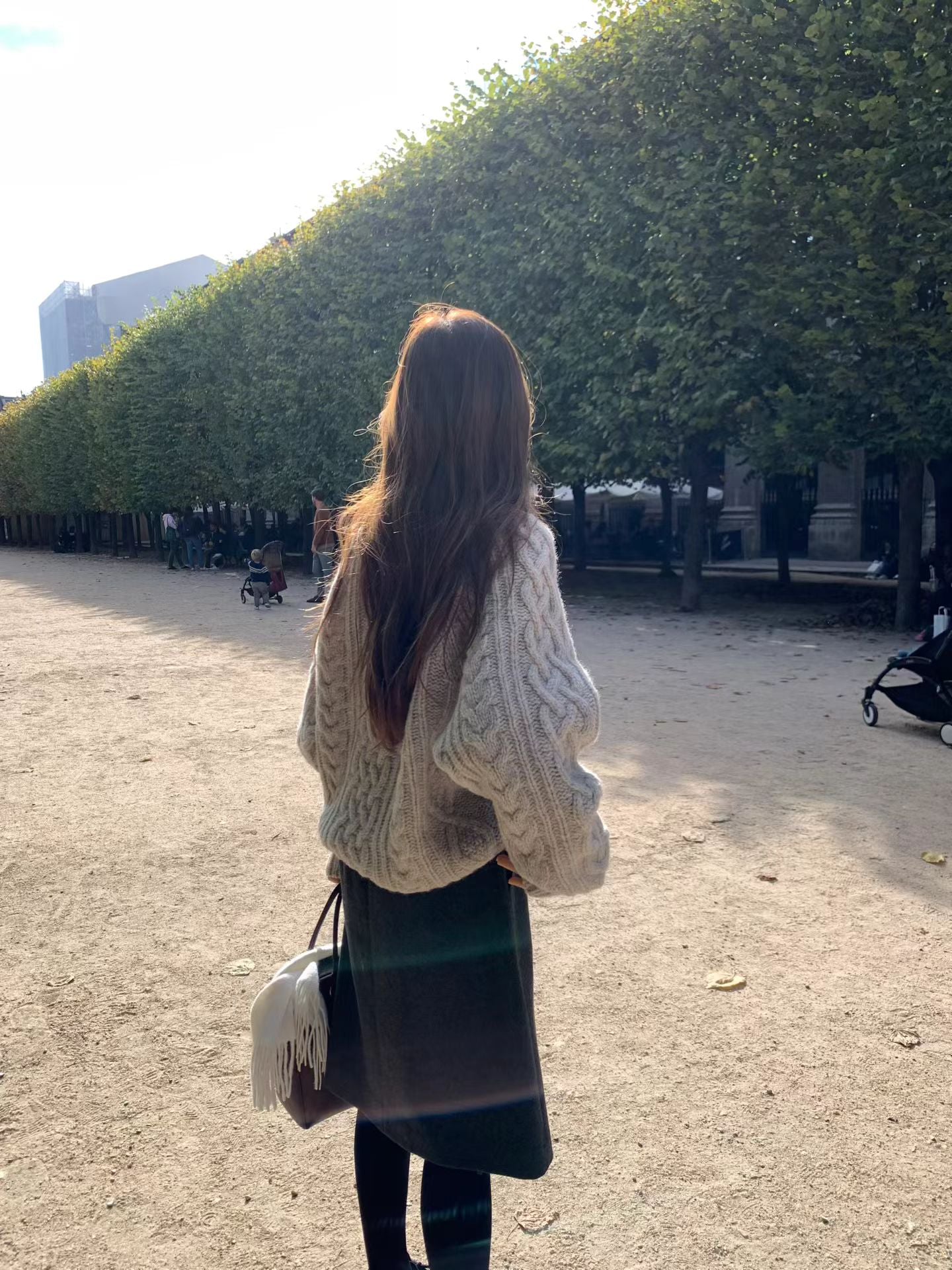 Ounce margo wool cable knit-2col