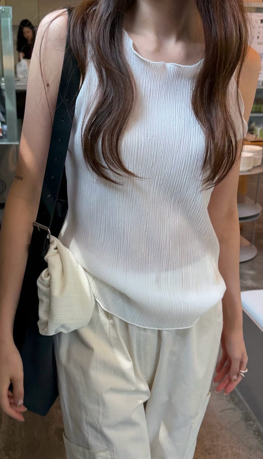deondo pleats sleeveless-3col