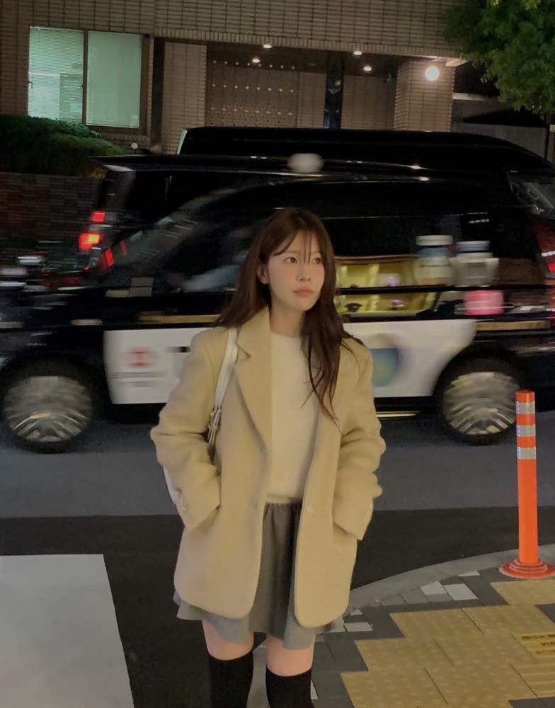 Justin wool jacket-2col