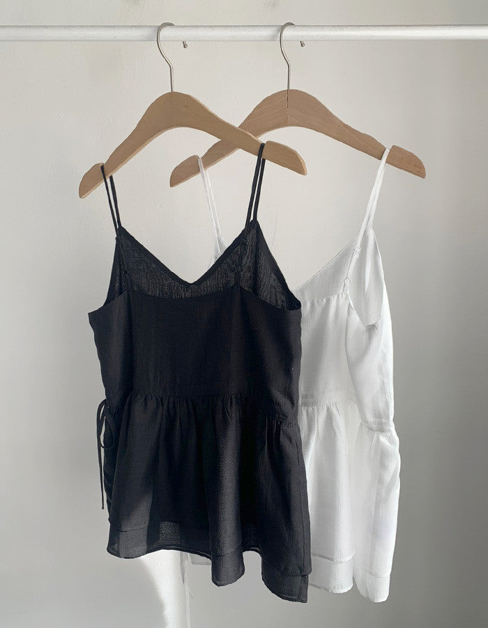 Mov sleeveless blouse