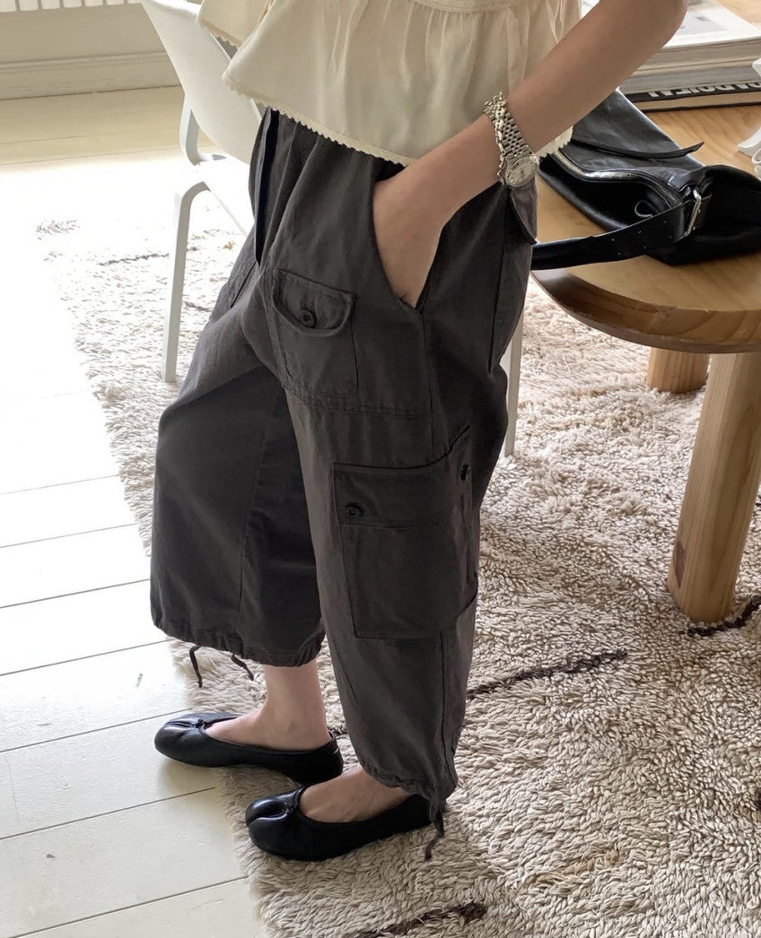 capri cargo pants-2col