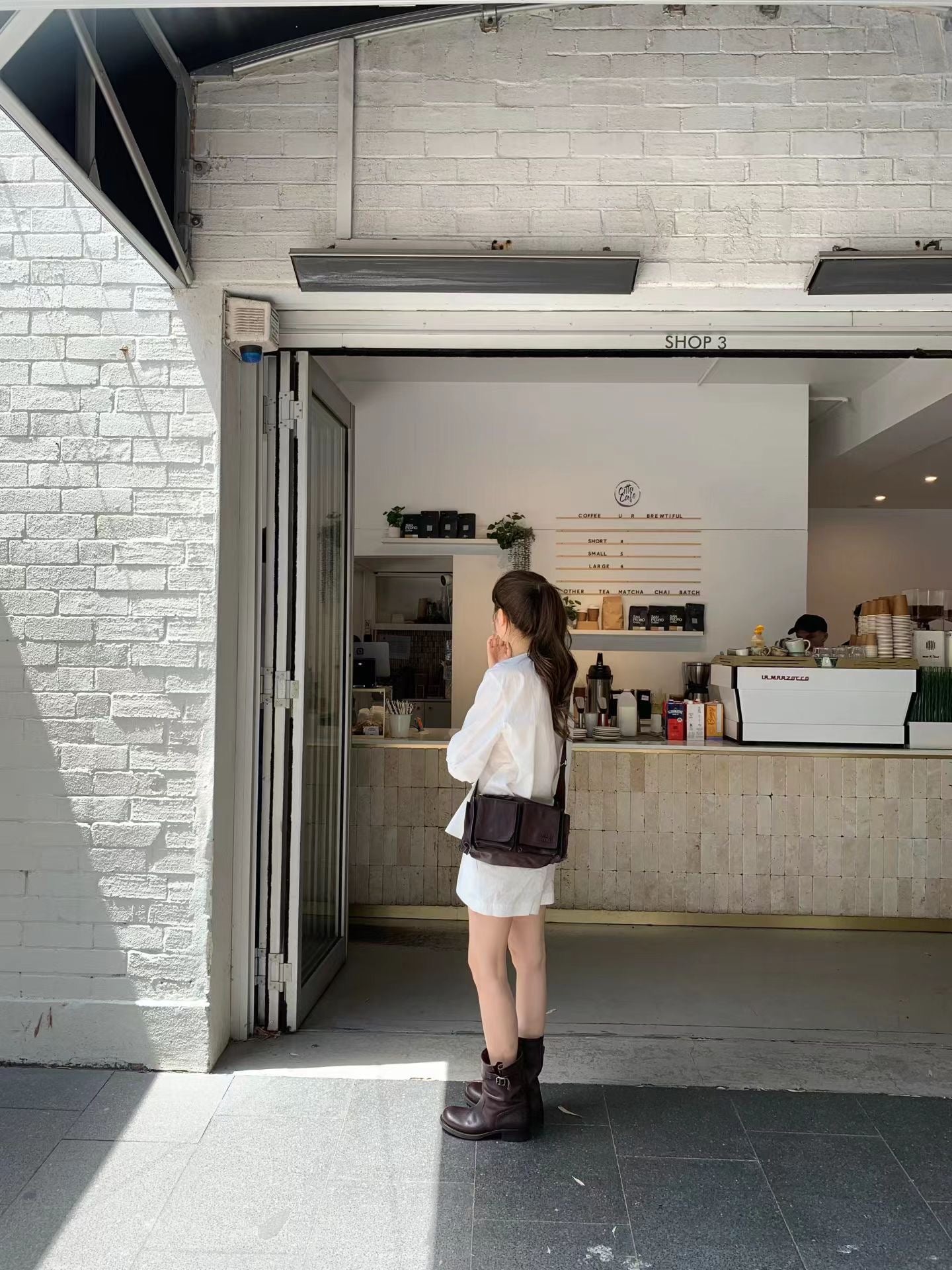 即納 Ounce kity pintuck blouse