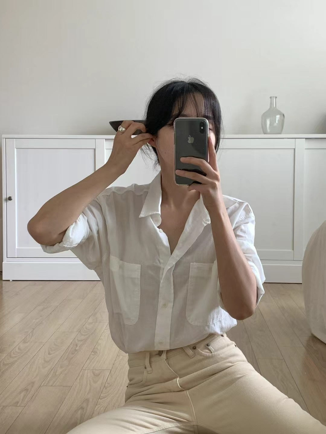 Ounce washing light shirt-3col