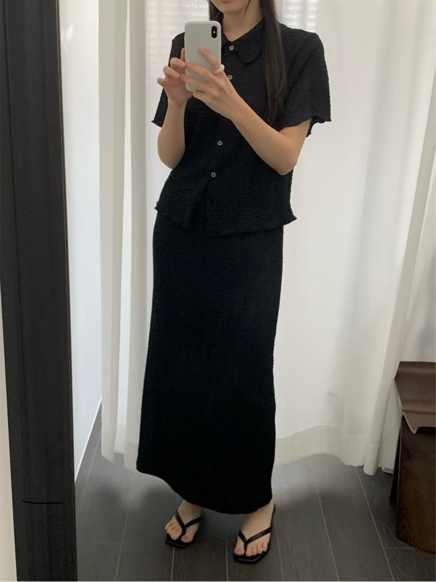 Hayley blouse&skirt-2col