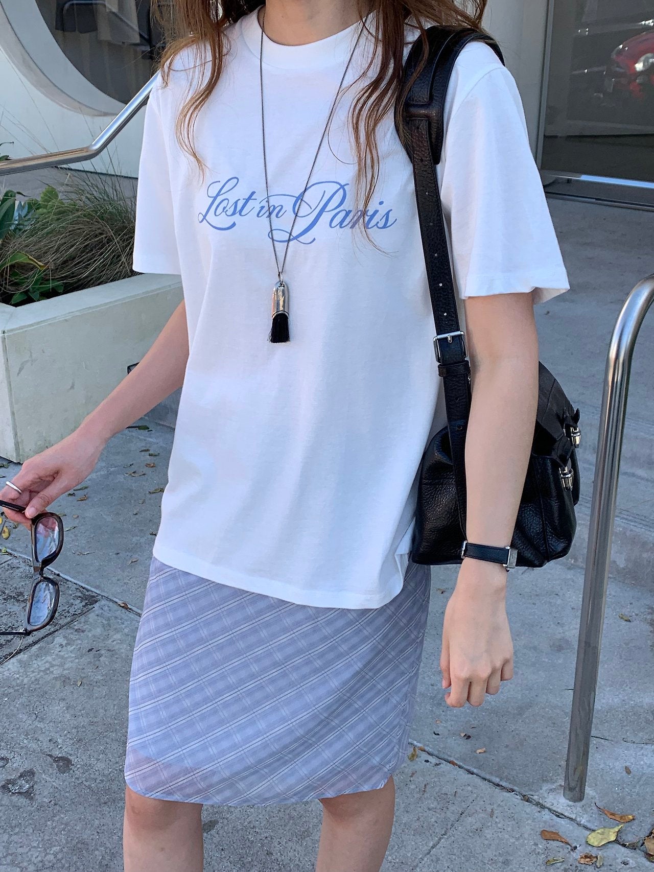 Lost in paris box fit T-3col