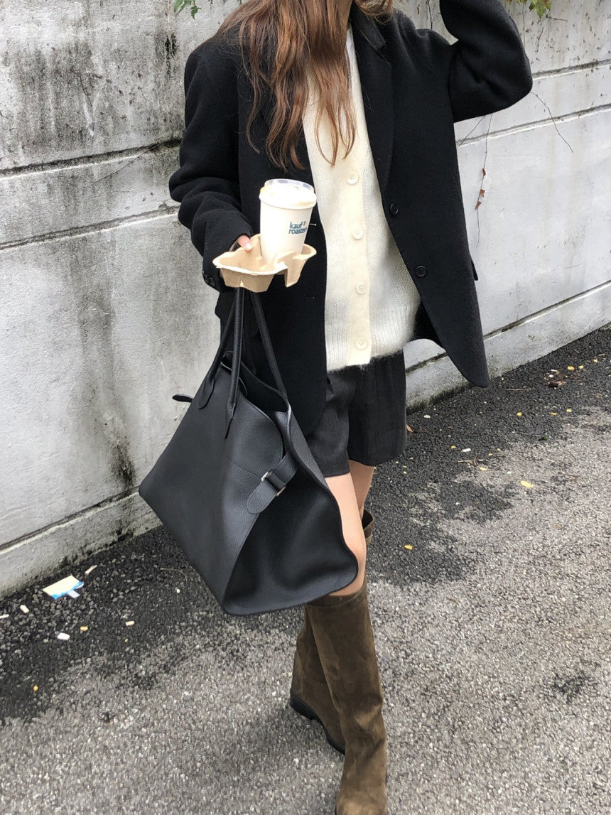 Adele meribo wool handmade jacket-2col