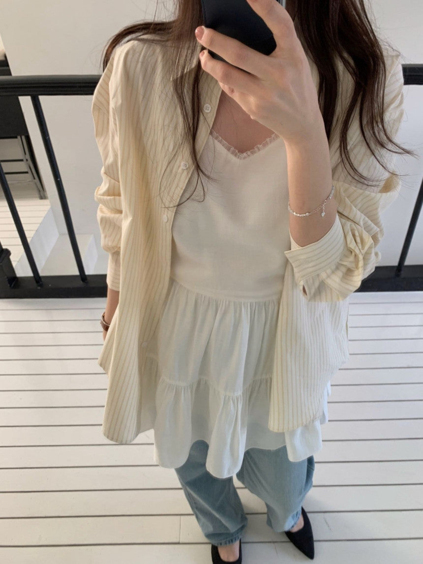 即納 Heart frill onepiece