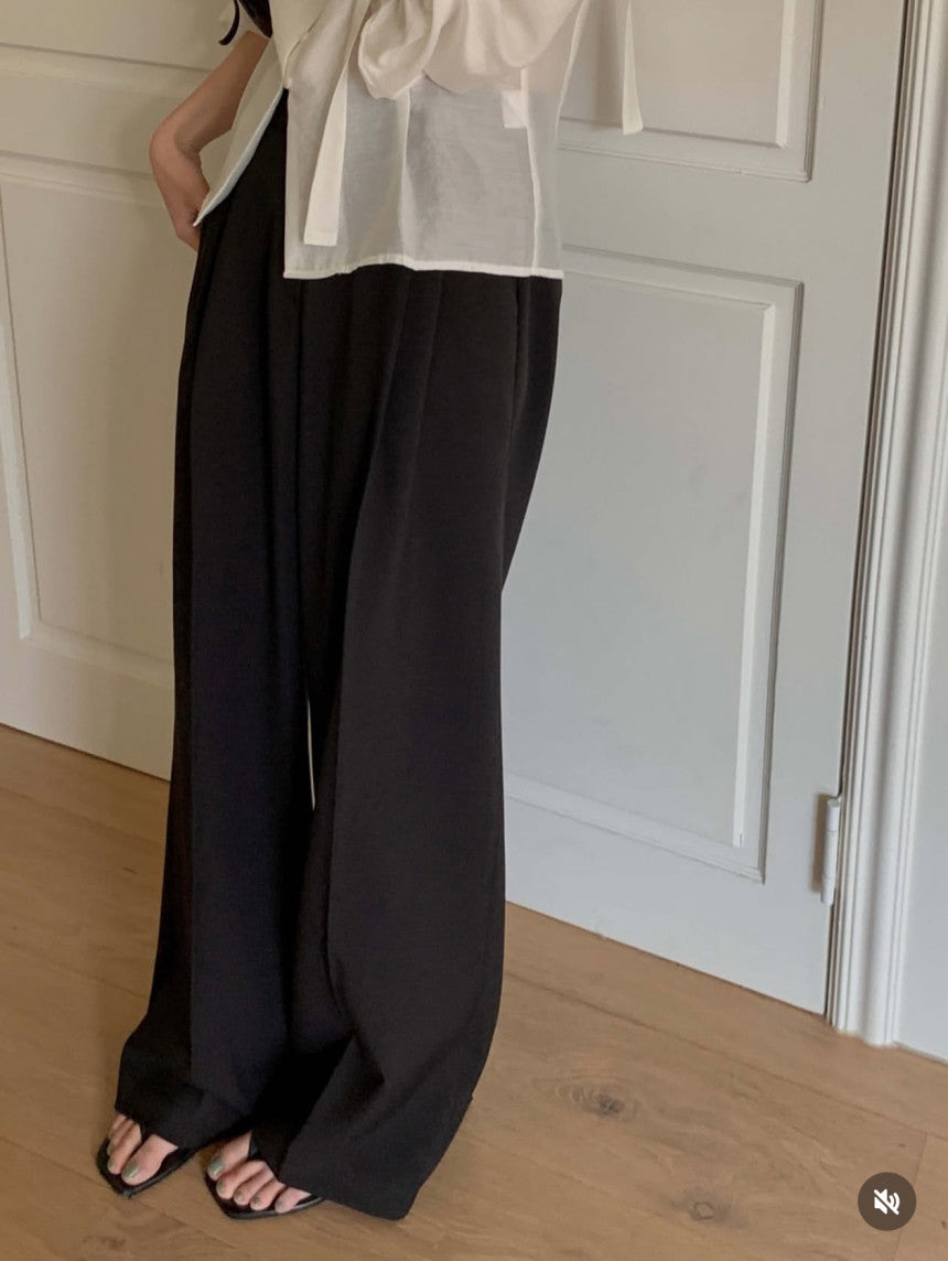 wrap slacks set-3col