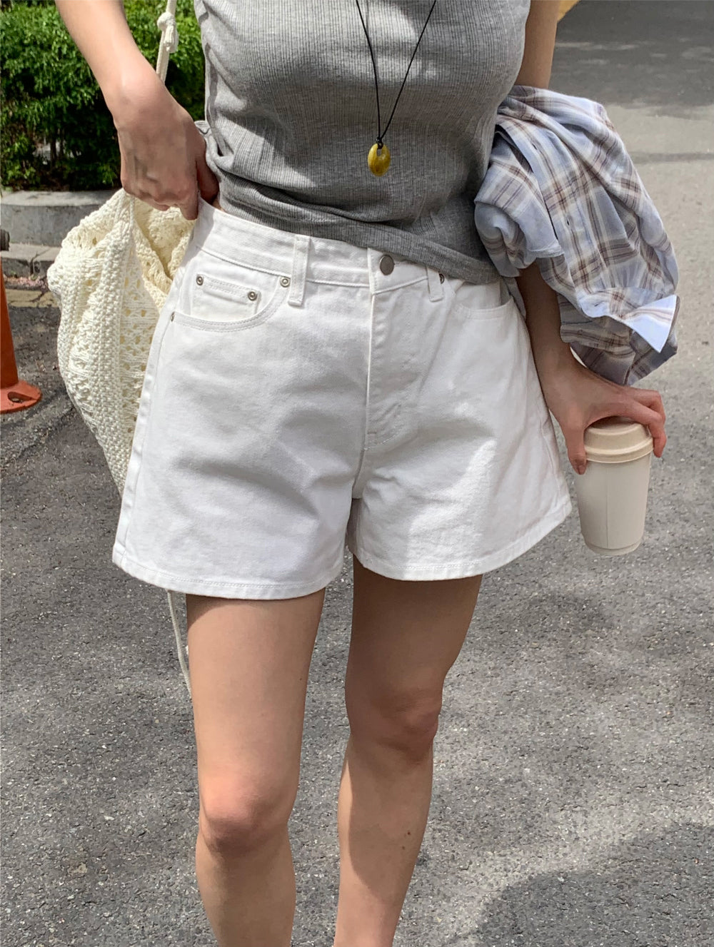 winner denim shorts-2col