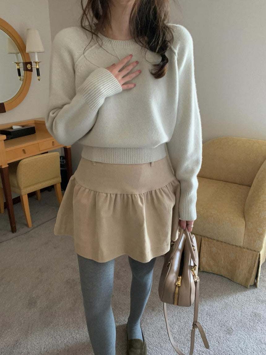 wool reglan knit-4col