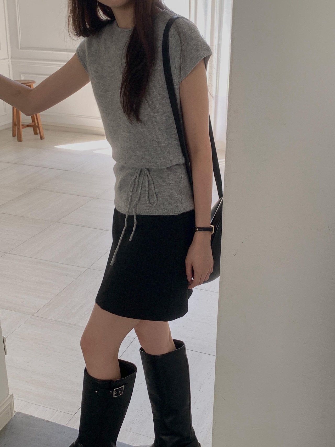 Fox belt knit-3col
