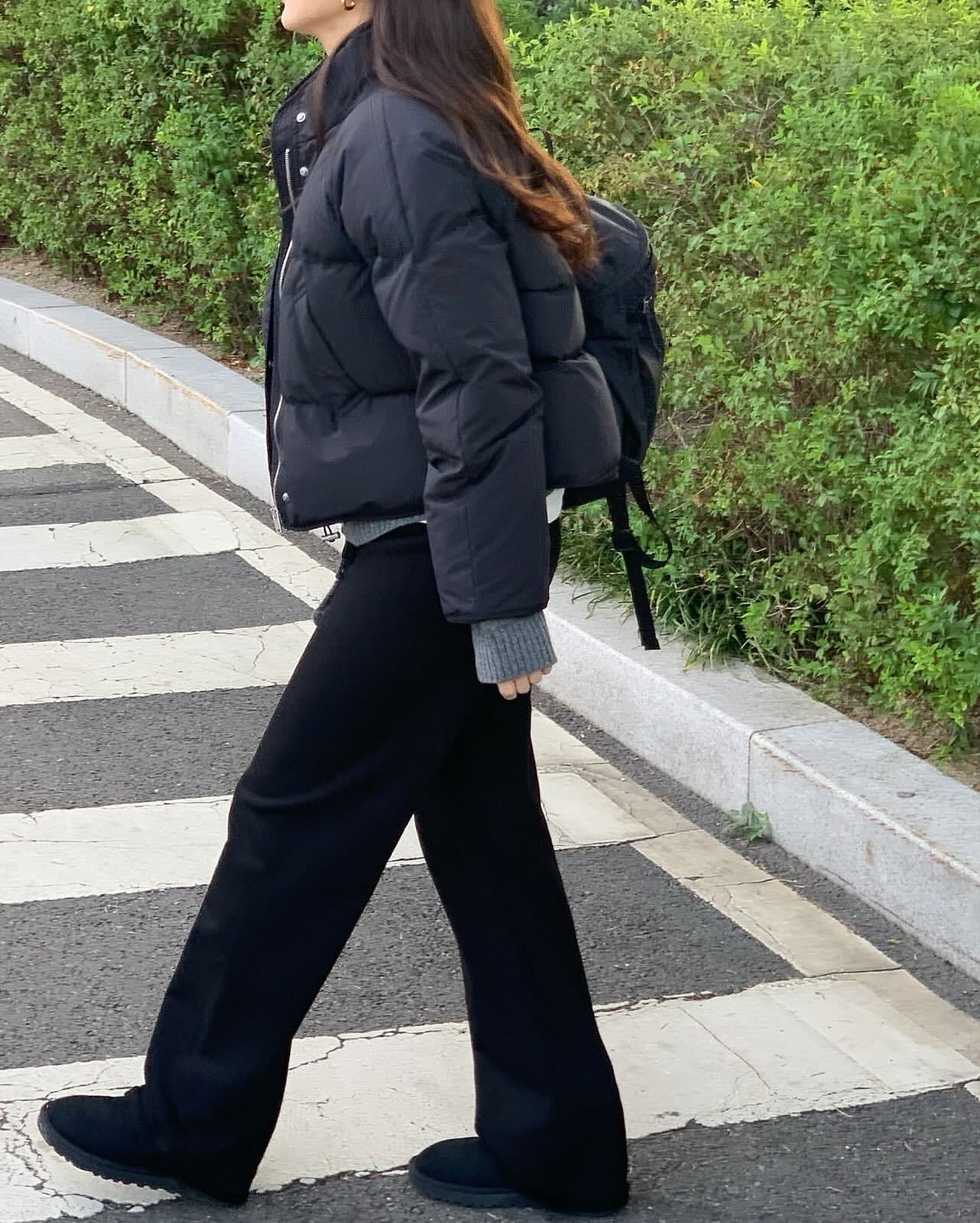 Carol goosedown short padding-2col