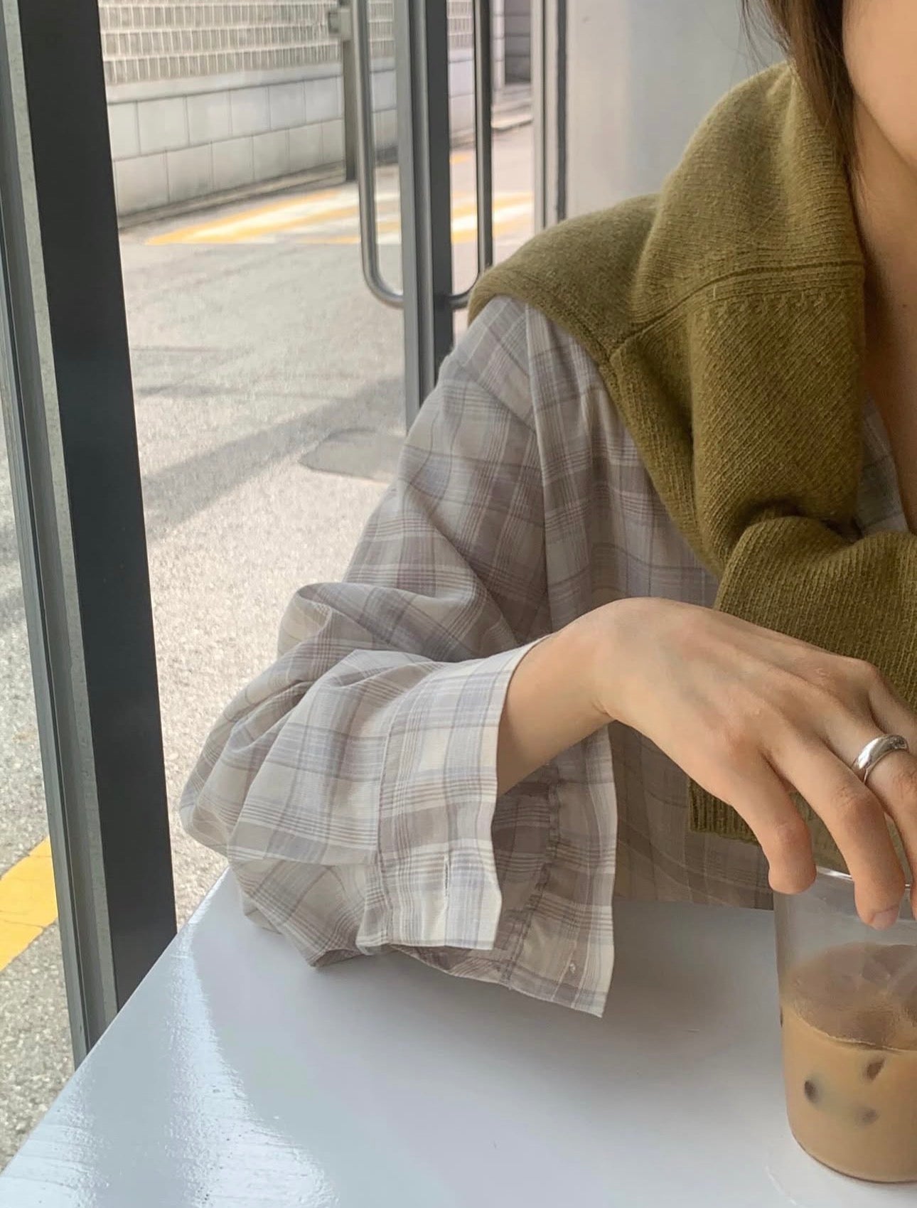 liter bruni check shirt