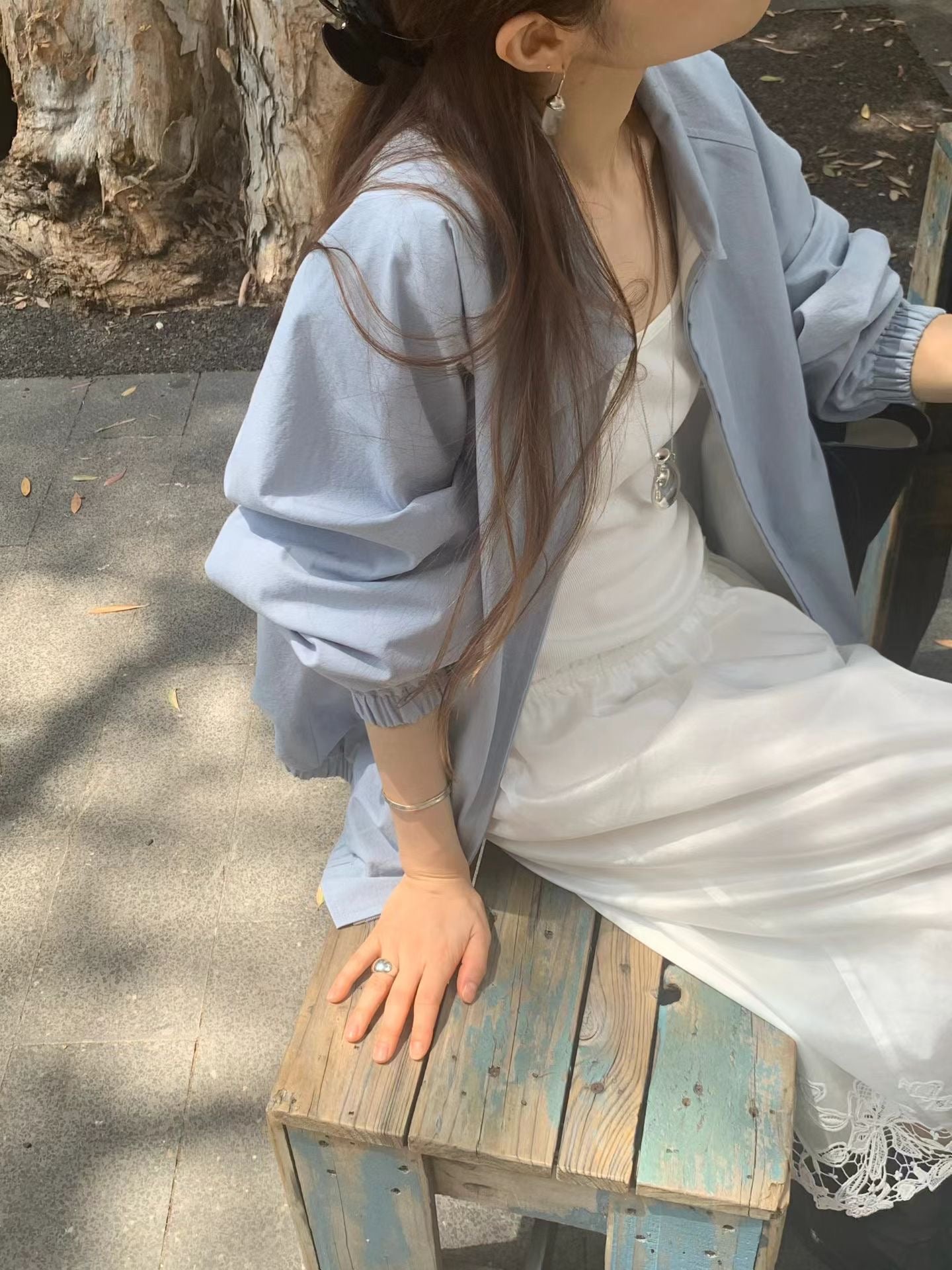 Ounce basic blouson jumper-2col